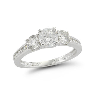 1/2cttw Three Stone Diamond Ring