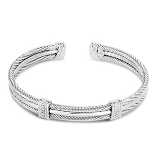 Polished Italian Cable Bangle