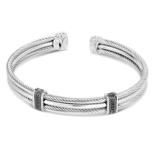 Polished Italian Cable Bangle