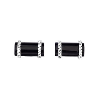 Sterling Silver Polished Cuff Link