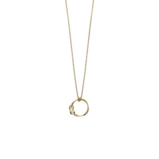 14K 18in Yellow Gold Polished Italian Cable Necklace with Lobster Clasp